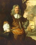 Sir Peter Lely Cornelis Tromp, oil